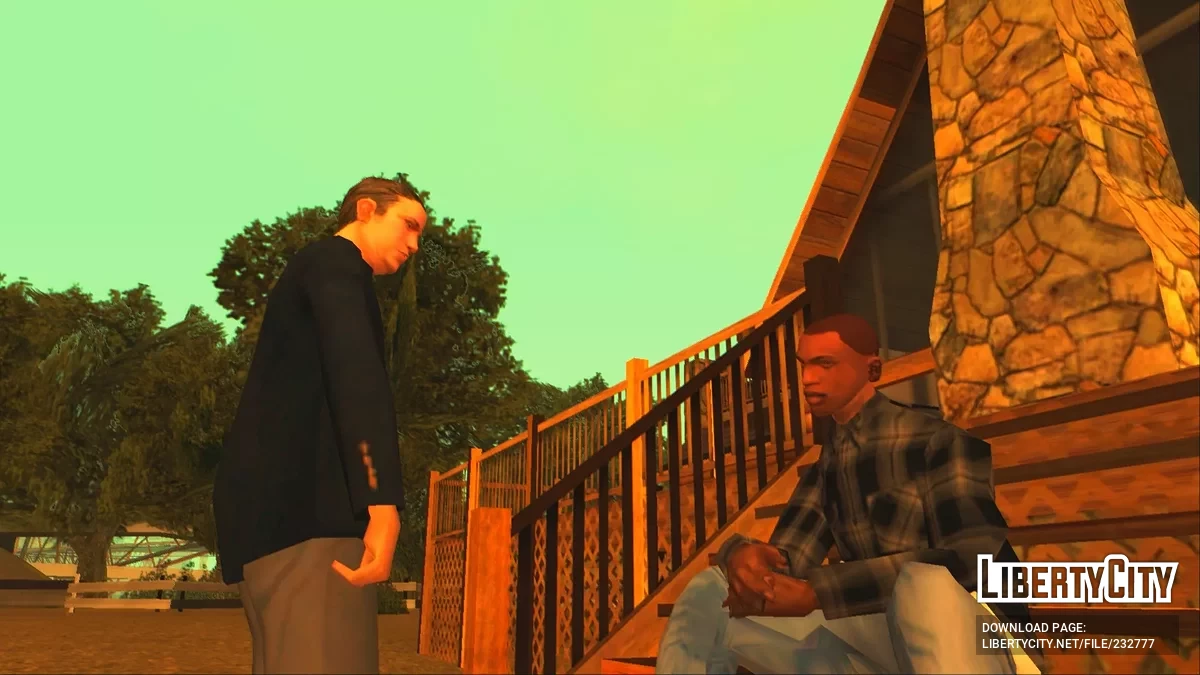 CJ (в стиле историй) / GTA San Andreas