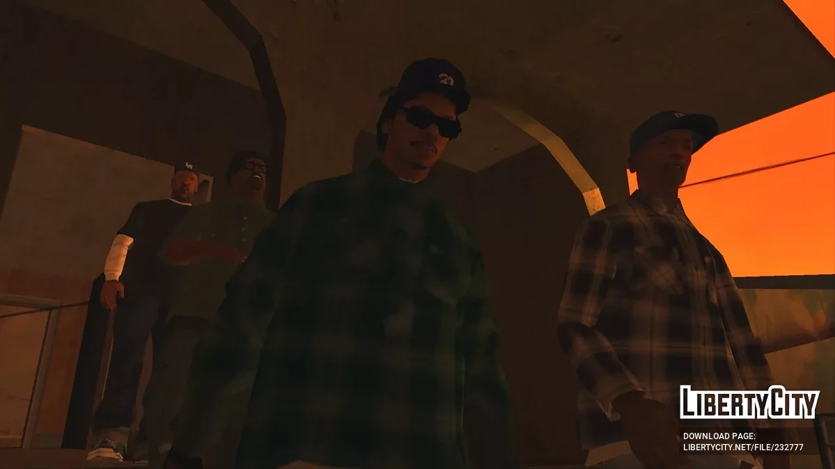 CJ (в стиле историй) / GTA San Andreas