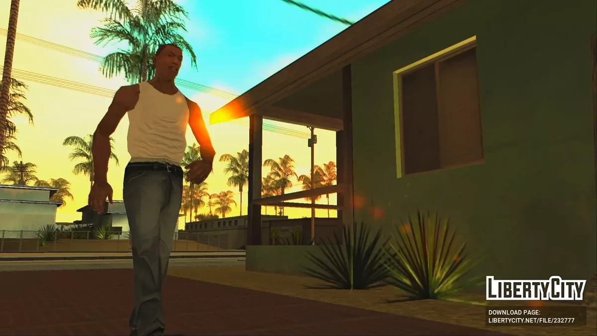 CJ (в стиле историй) / GTA San Andreas
