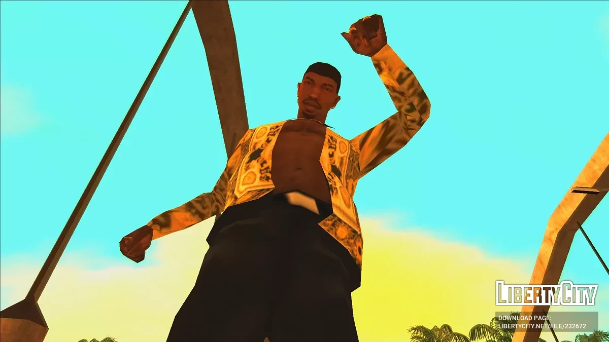 Стрижка Yee-Yee Ass (LPP Retexture) / GTA San Andreas