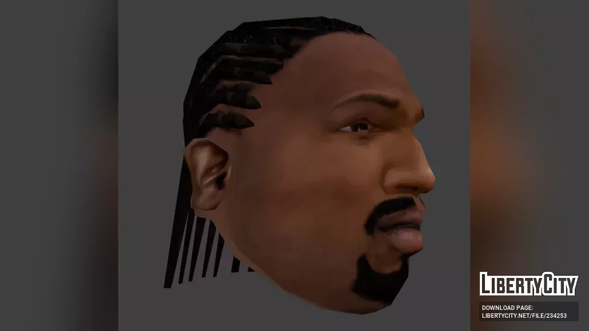 Длинные африканские косички / GTA San Andreas