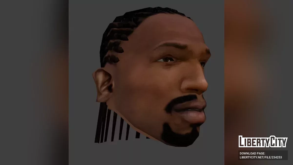 Длинные африканские косички / GTA San Andreas