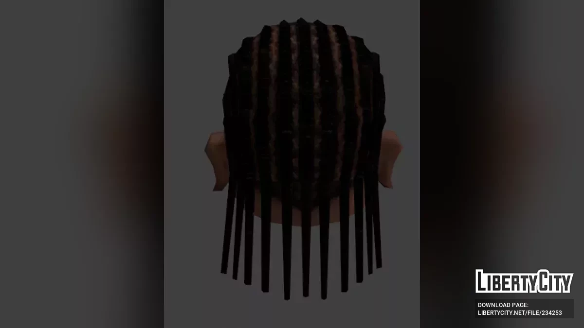 Длинные африканские косички / GTA San Andreas