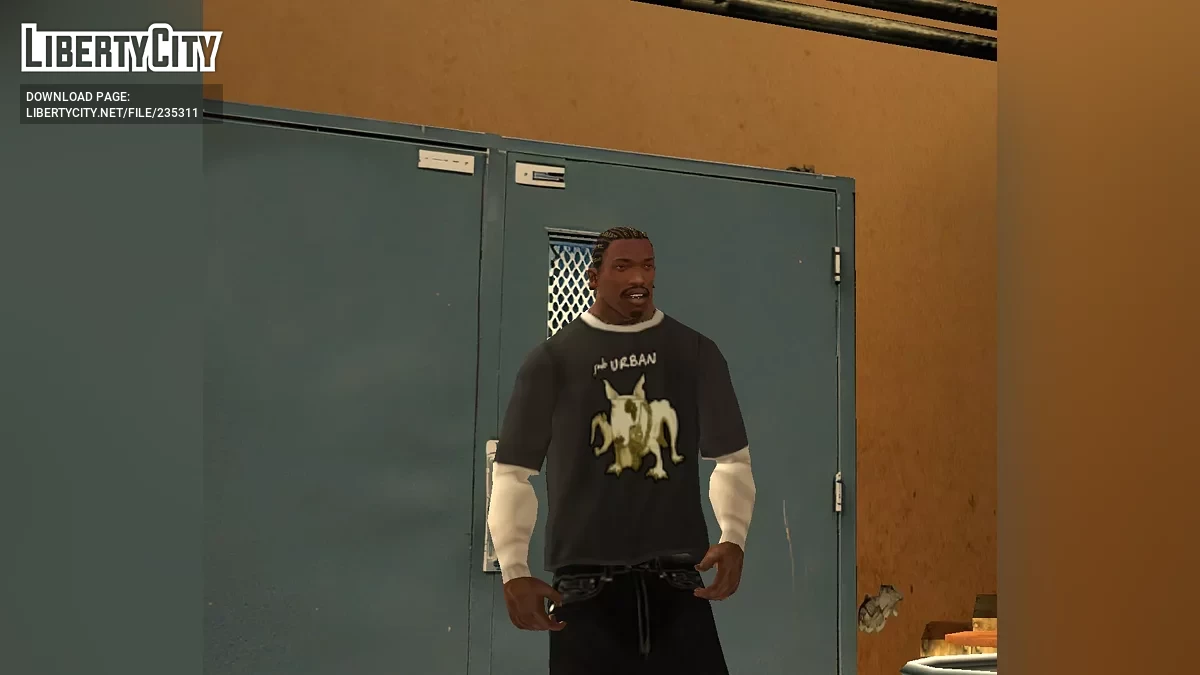 Новые косички для CJ / GTA San Andreas