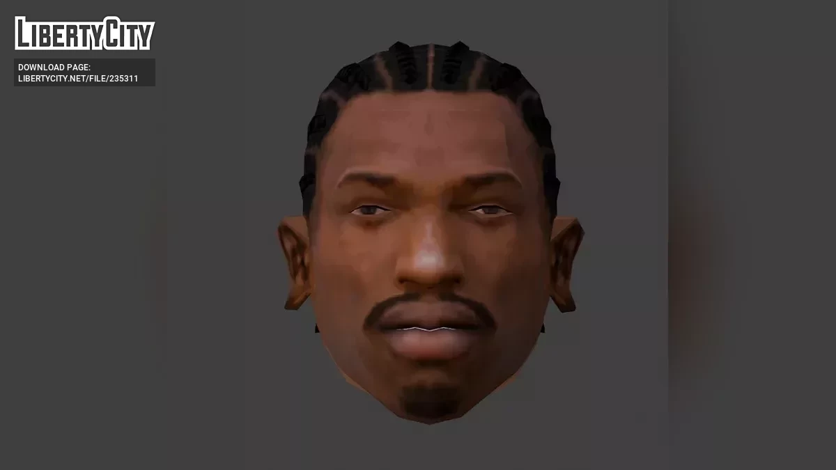 Новые косички для CJ / GTA San Andreas