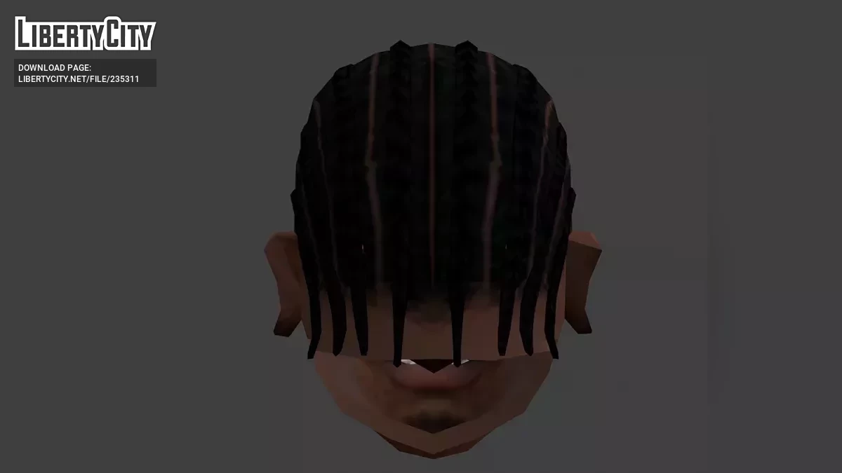 Новые косички для CJ / GTA San Andreas