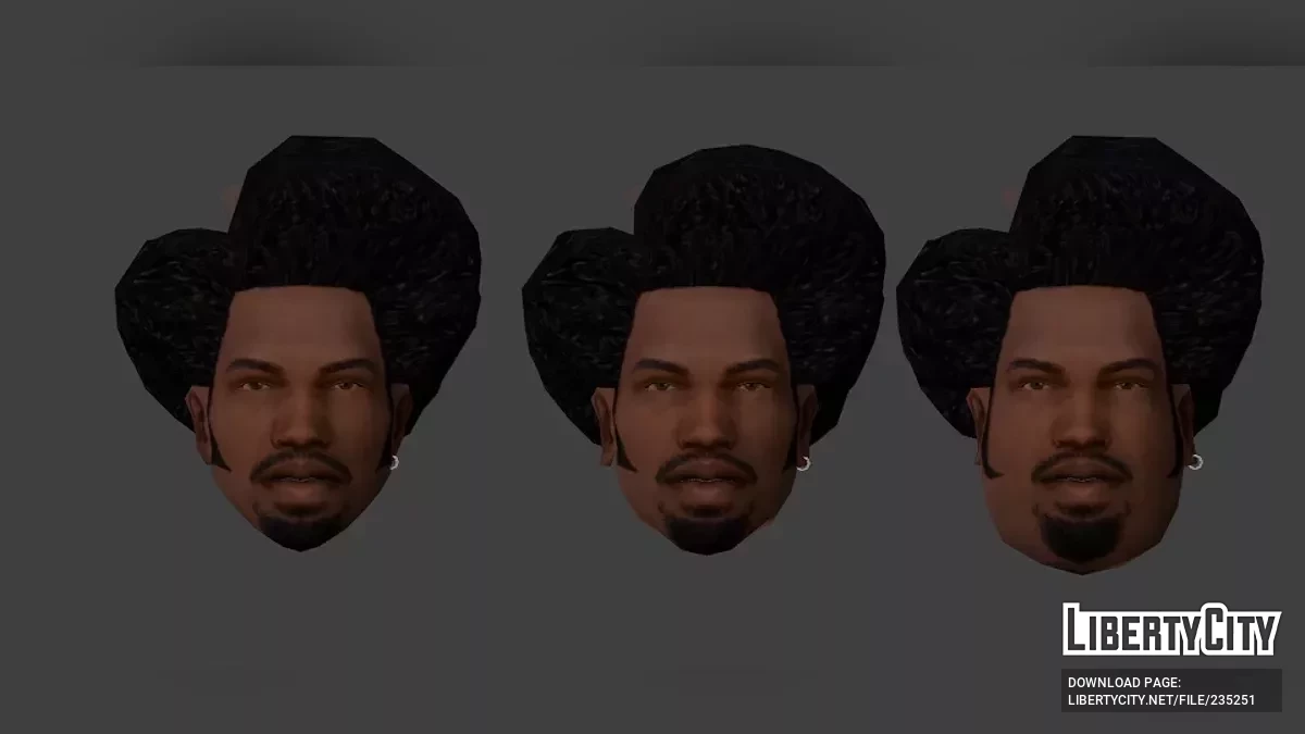 Короткая стрижка для CJ / GTA San Andreas