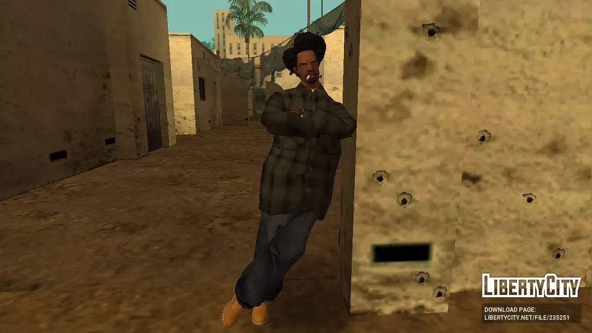 Короткая стрижка для CJ / GTA San Andreas
