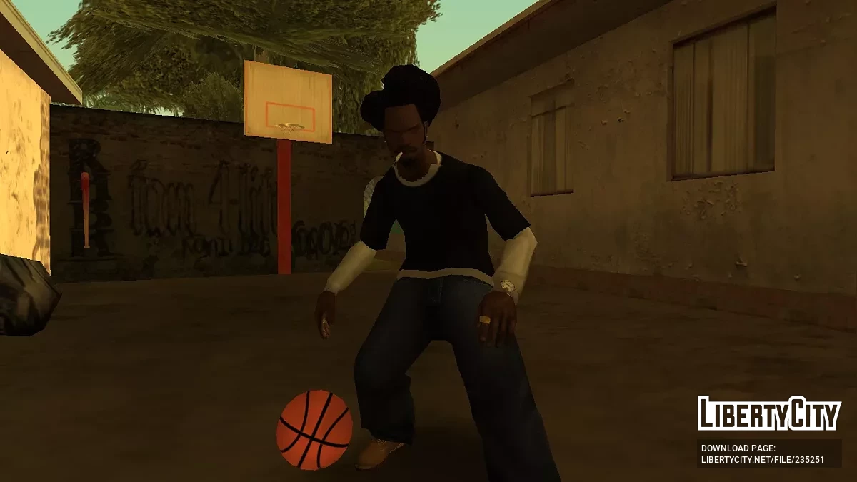 Короткая стрижка для CJ / GTA San Andreas