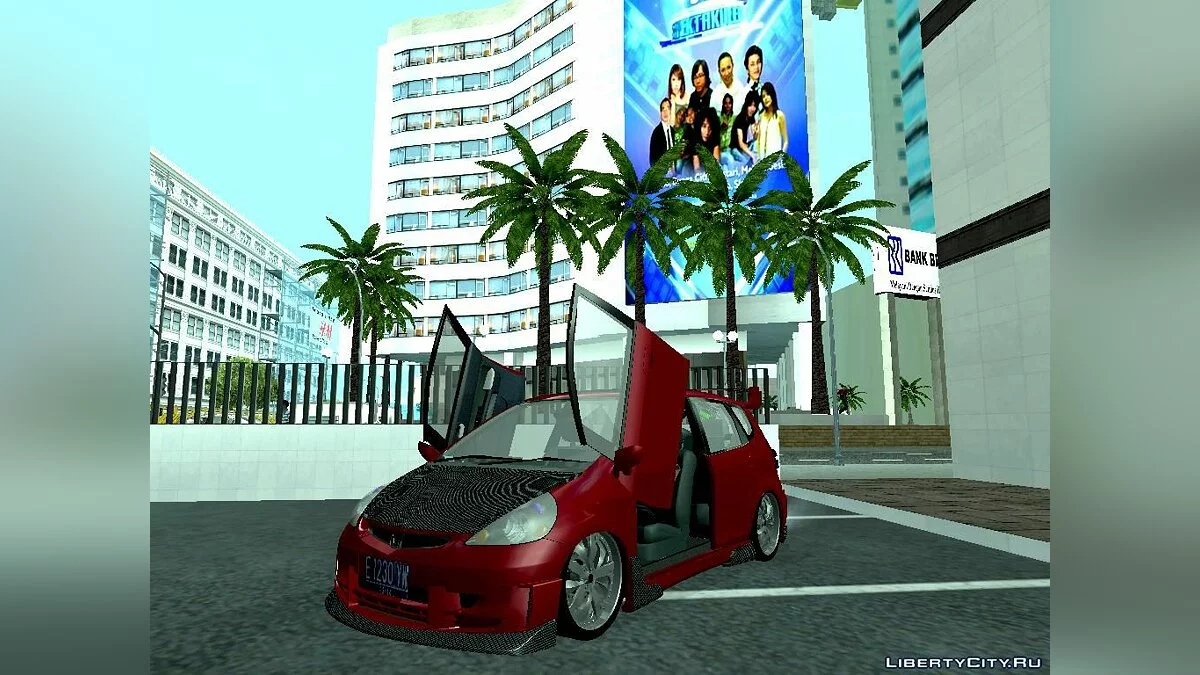 Honda Jazz Max Tunnig / GTA San Andreas