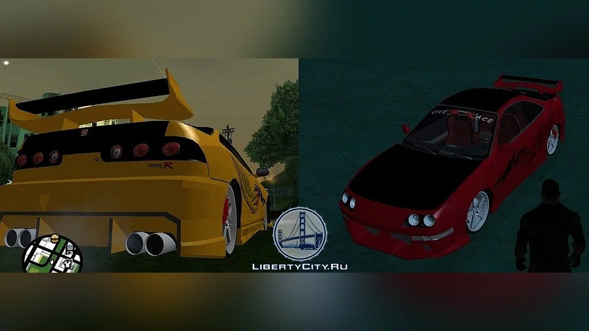 Honda Integra Type-R Over Race / GTA San Andreas