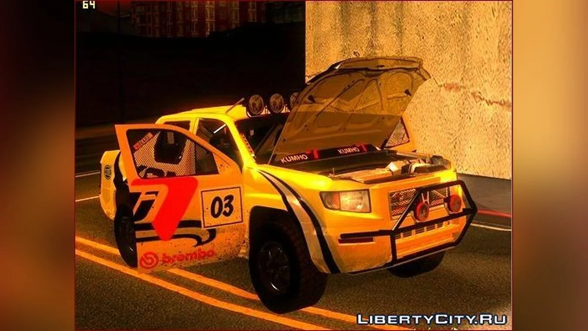 Honda Ridgeline Baja / GTA San Andreas