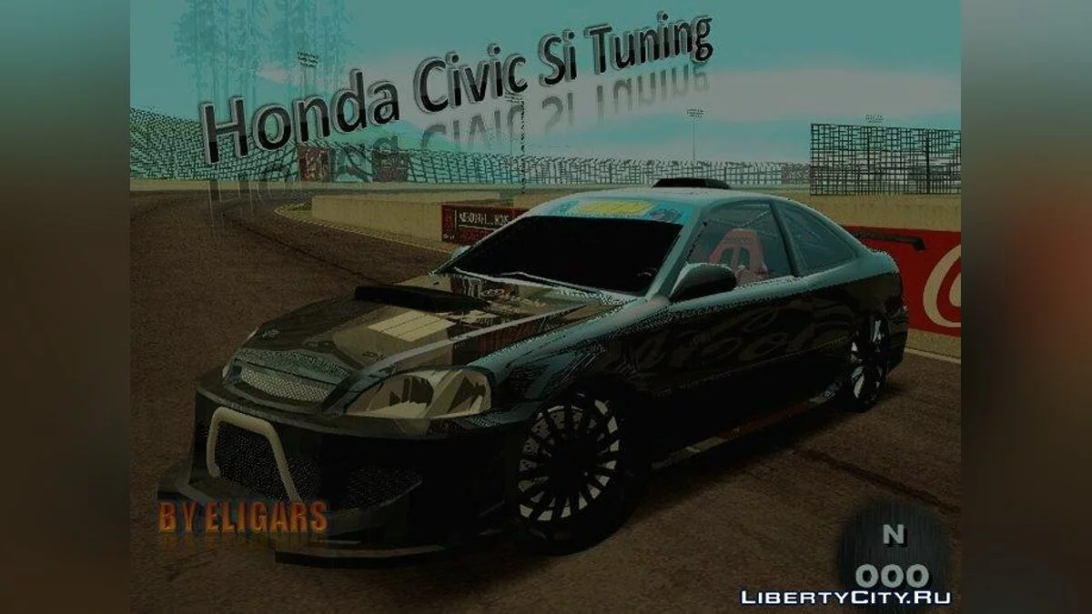 Honda Civic Si Tuning by Eligars / GTA San Andreas