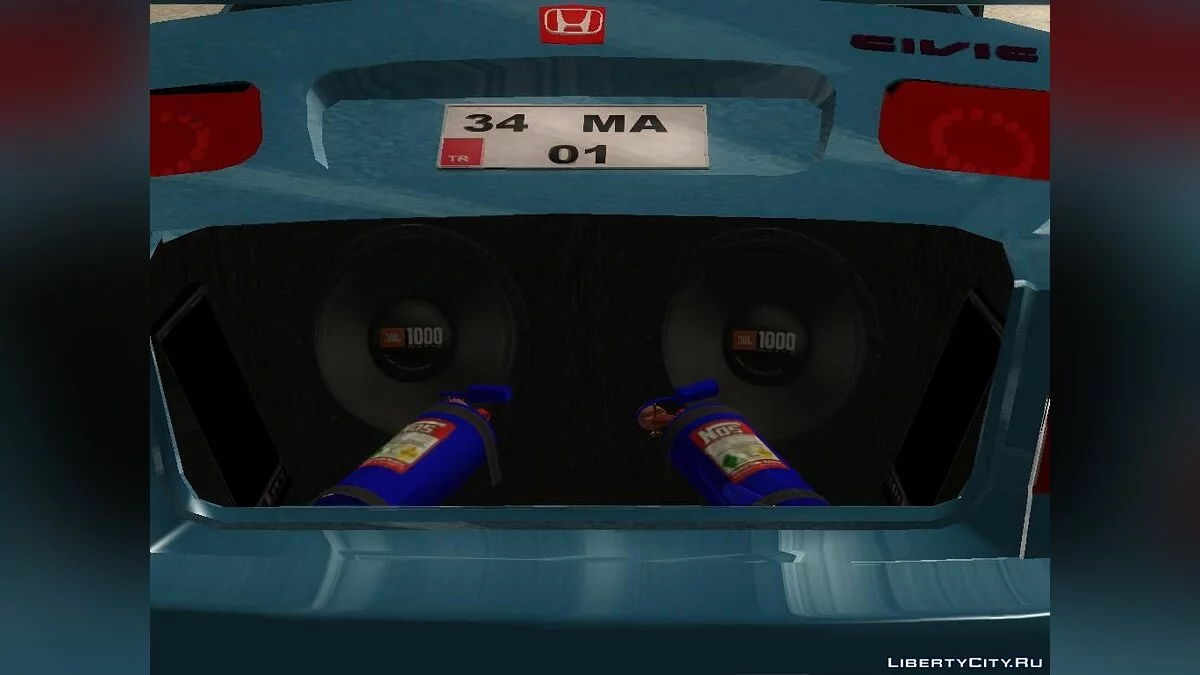 Honda Civic Tunable / GTA San Andreas