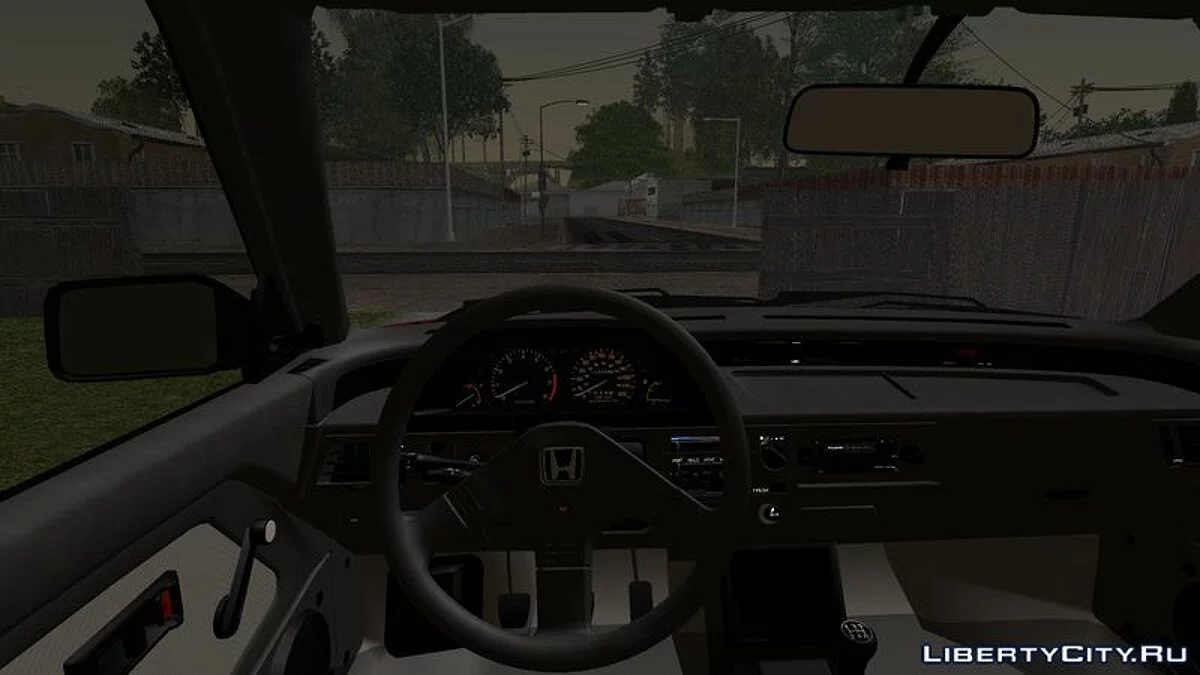 Honda Civic Si 1986 / GTA San Andreas