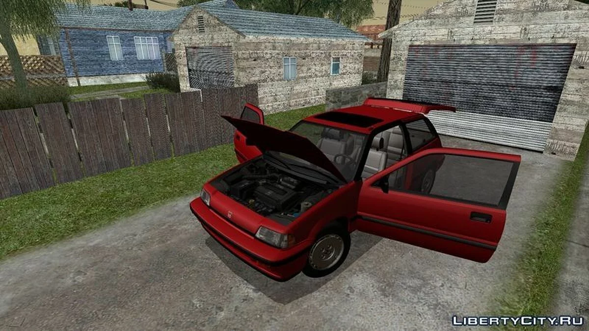 Honda Civic Si 1986 / GTA San Andreas
