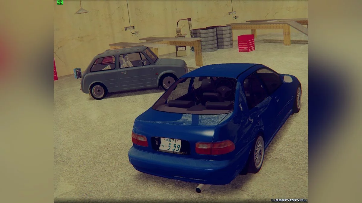 Honda Civic Ferio 1991 / GTA San Andreas