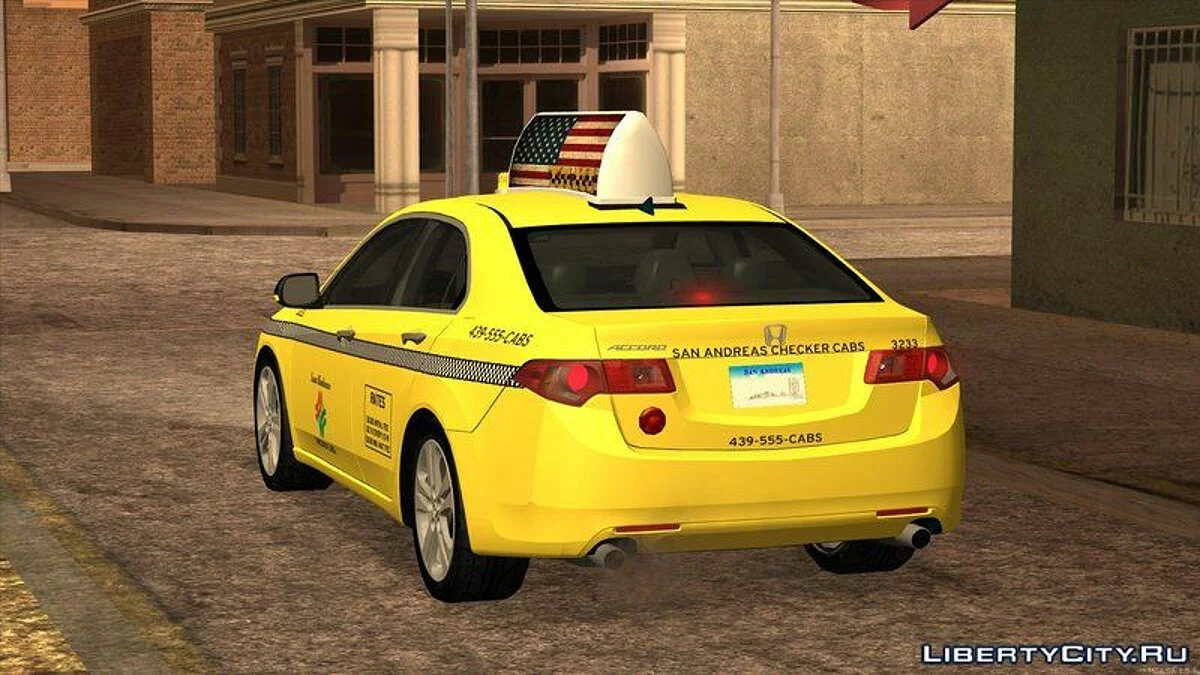 2010 Honda Accord Taxi / GTA San Andreas