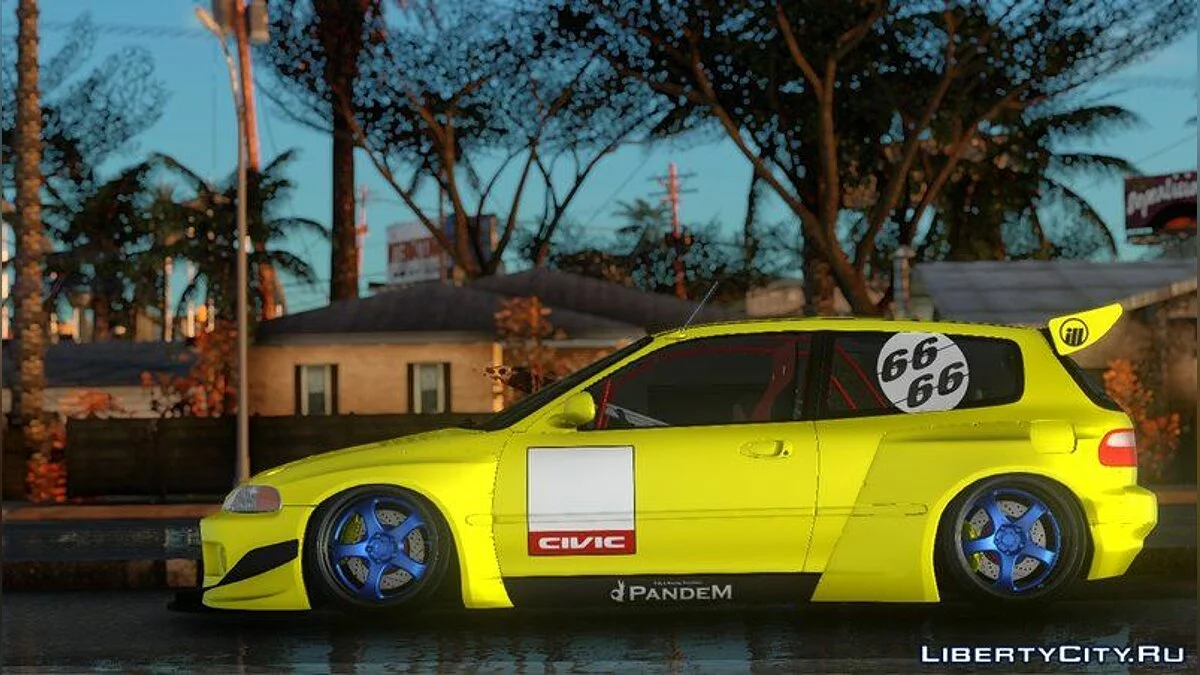Honda Civic EG6 Pandem / GTA San Andreas