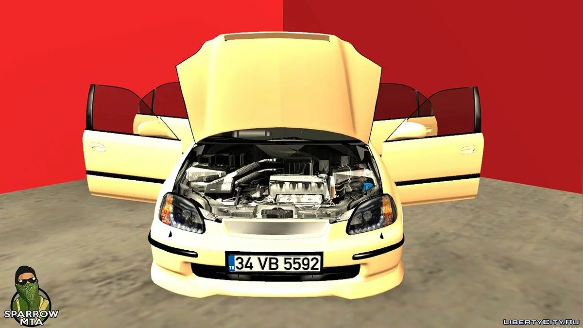 Арабская Honda Civic / GTA San Andreas