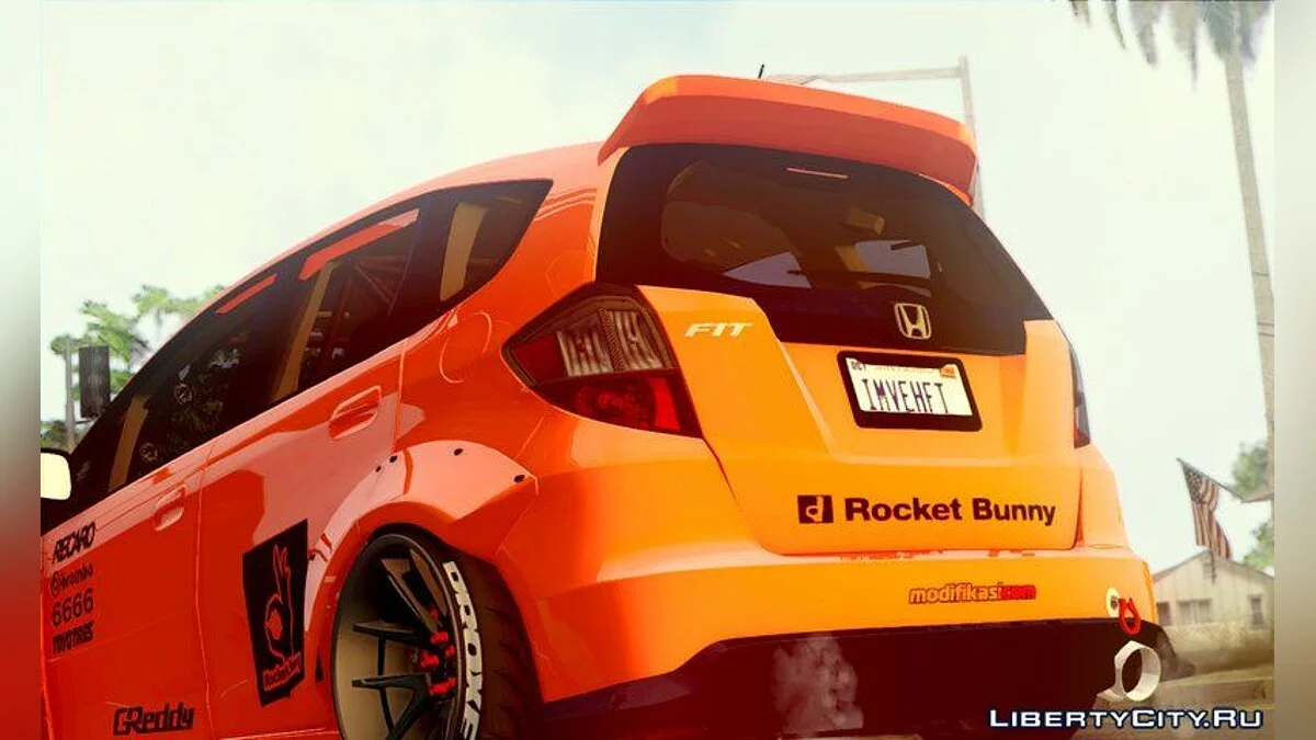 2009 Honda Fit Rocket Bunny / GTA San Andreas