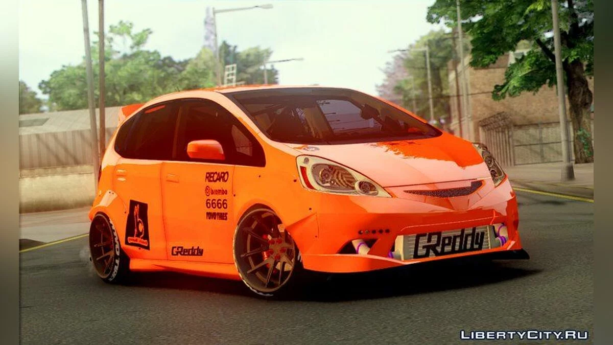 2009 Honda Fit Rocket Bunny / GTA San Andreas