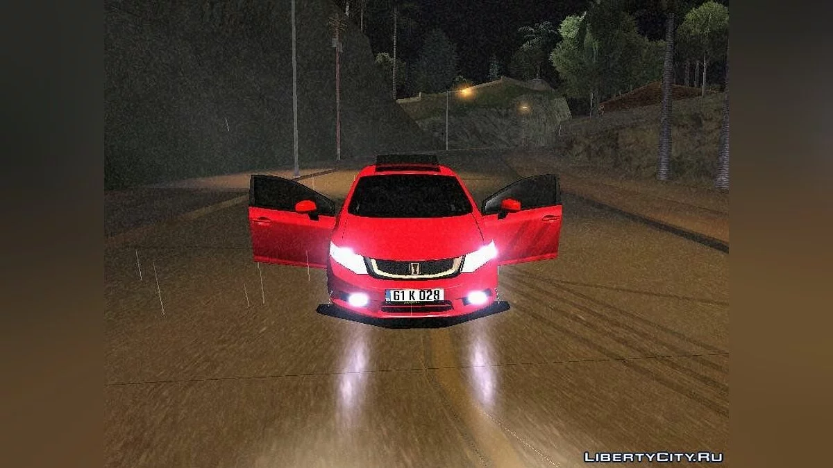 Honda Civic 2015 Turkish Job / GTA San Andreas