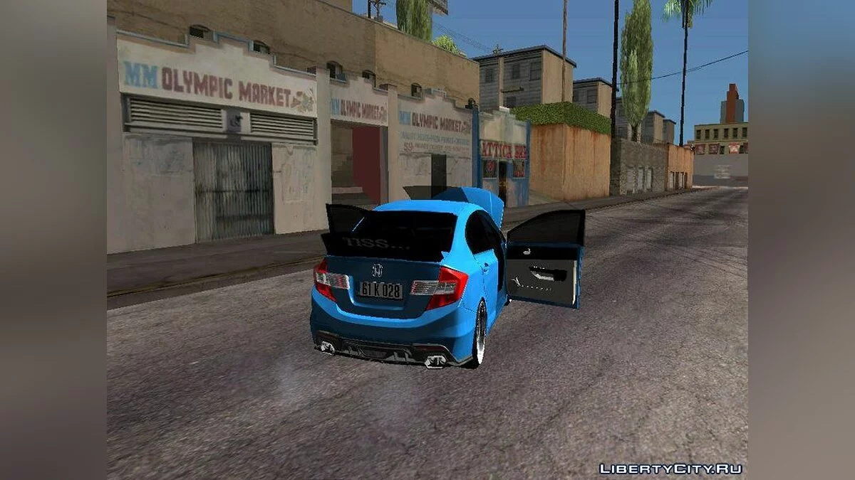 Honda Civic 2015 Turkish Job / GTA San Andreas