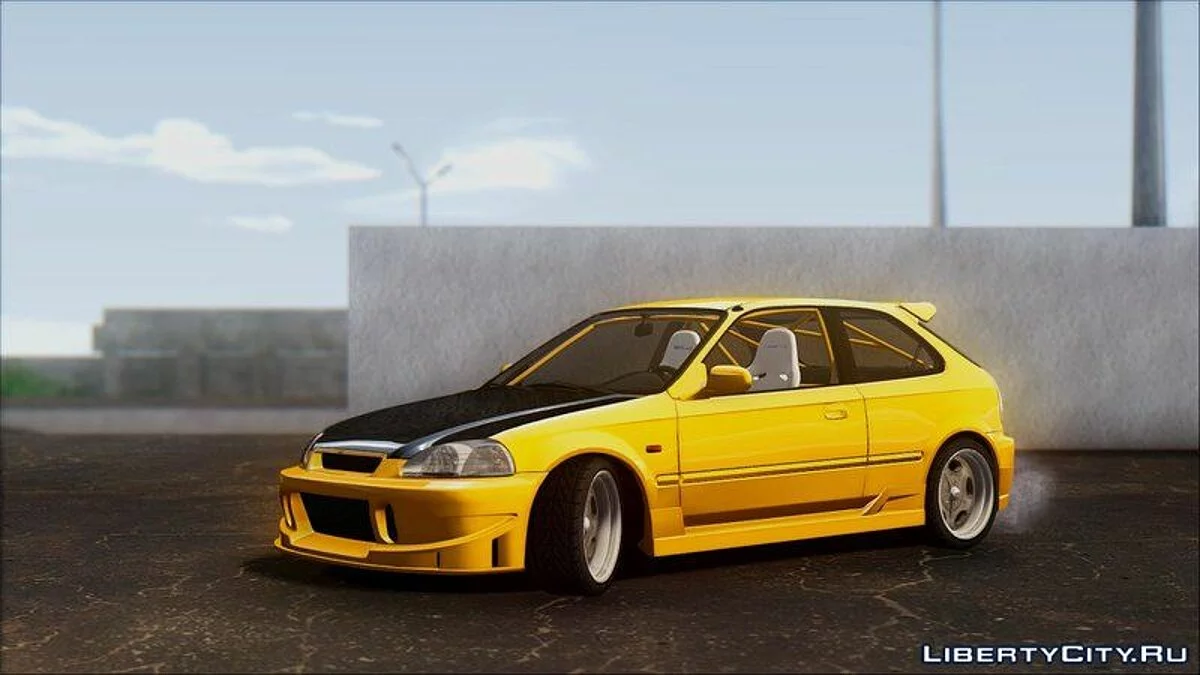Honda Civic Hatchback Tuned / GTA San Andreas