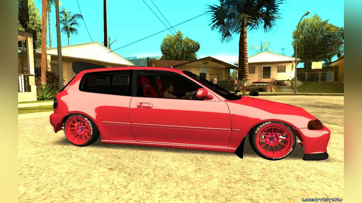Honda Civic EG6 Stanced / GTA San Andreas
