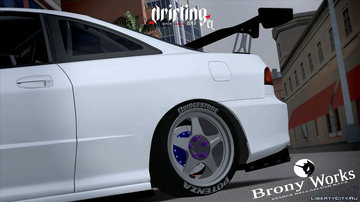 Honda Integra DC2 time attack / GTA San Andreas