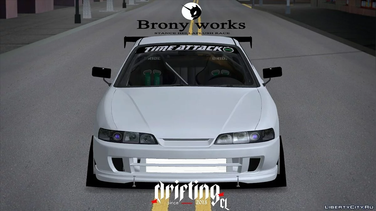 Honda Integra DC2 time attack / GTA San Andreas