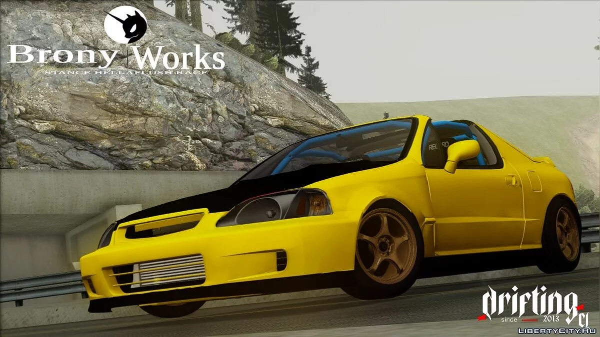 Honda Civic Del Sol Street Racer / GTA San Andreas