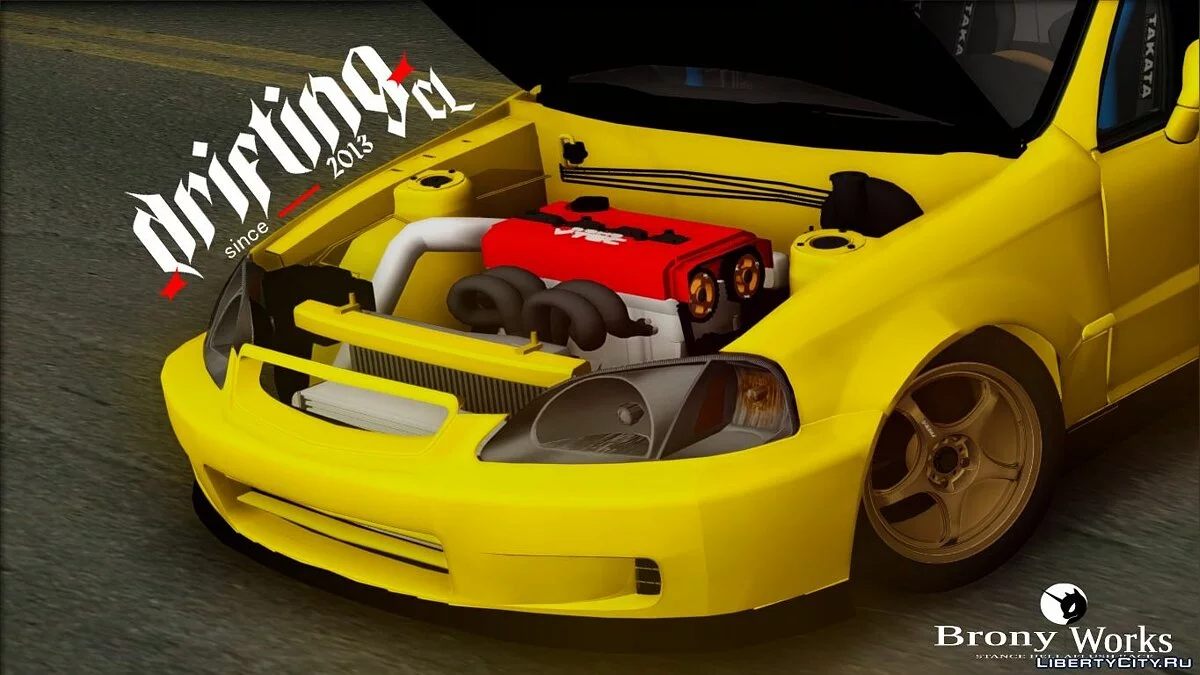 Honda Civic Del Sol Street Racer / GTA San Andreas
