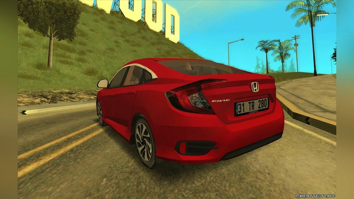 Honda Civic FC5  / GTA San Andreas