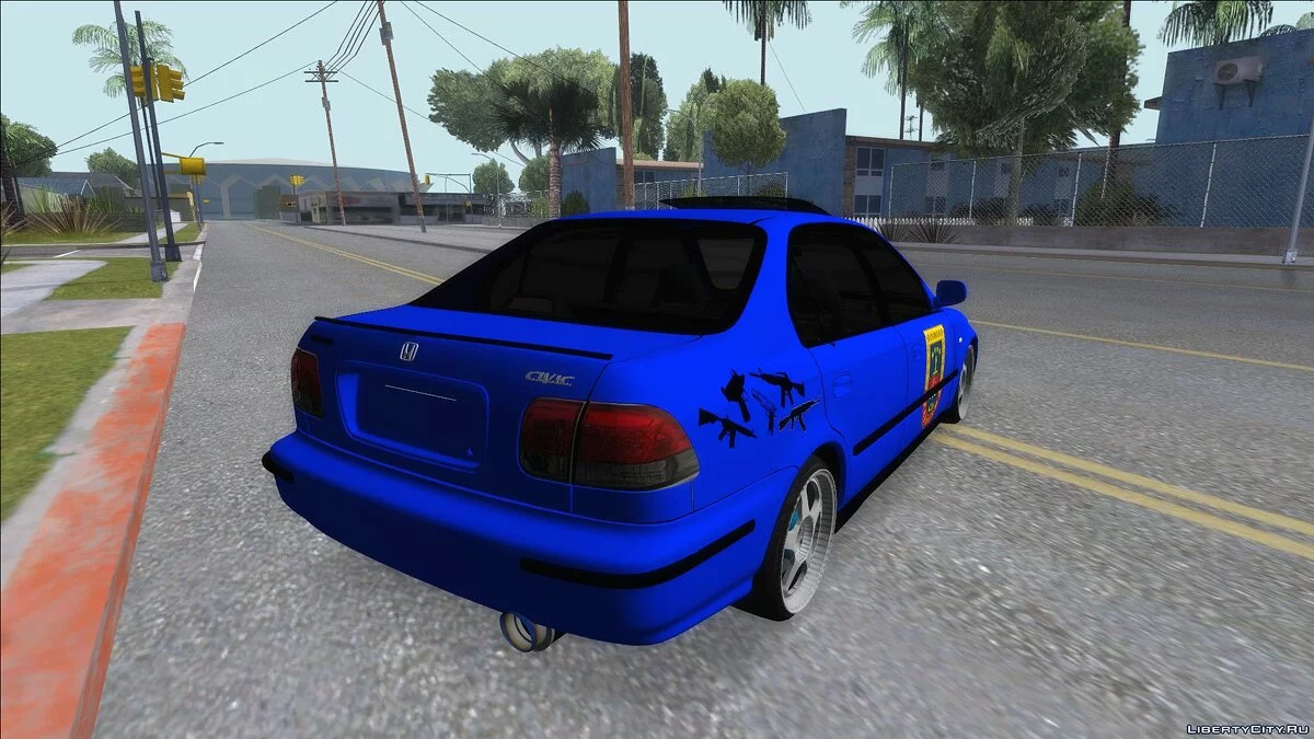 Honda Civic İes Jandarma / GTA San Andreas