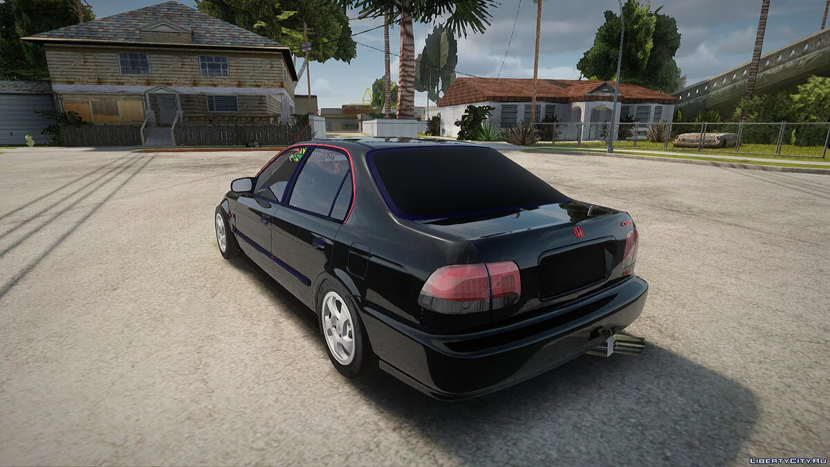 Honda Civic Fake Taxi / GTA San Andreas