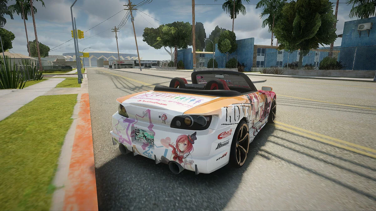 Honda S2000 Nishikino Maki Love Live Itasha / GTA San Andreas
