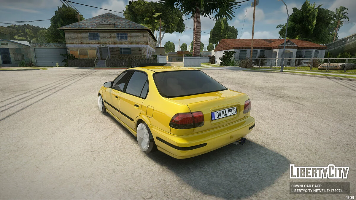 Honda Civic Edit Mehmet ALAN / GTA San Andreas