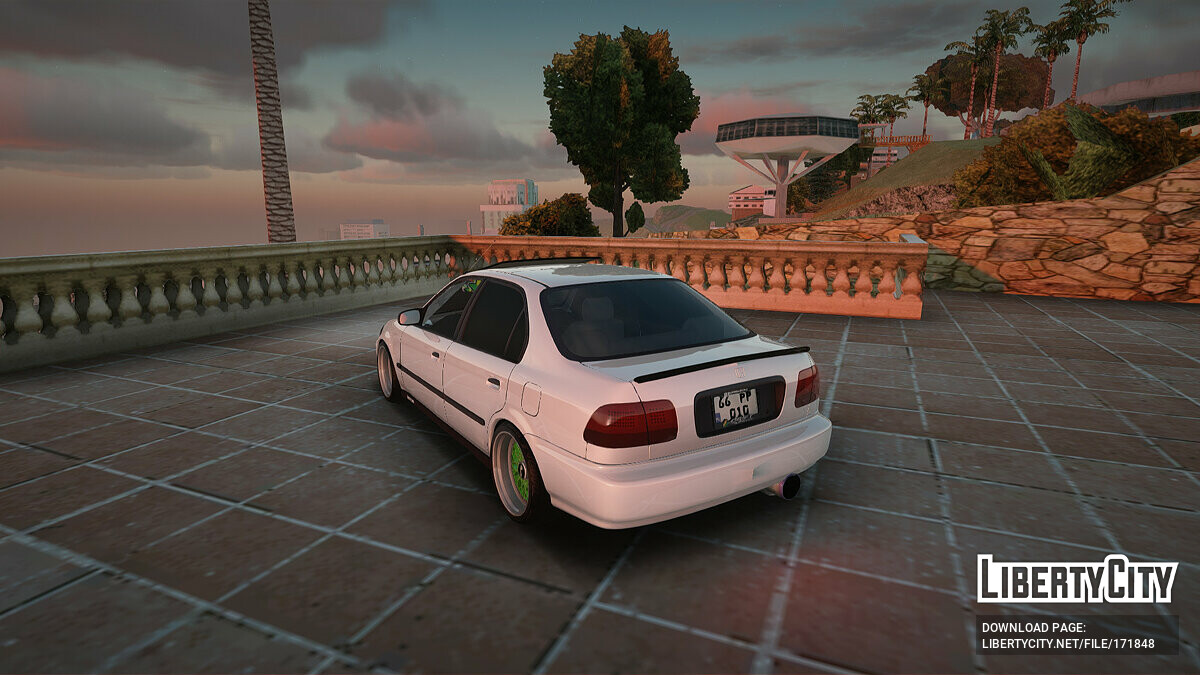 Скачать Honda Civic JDM для GTA San Andreas