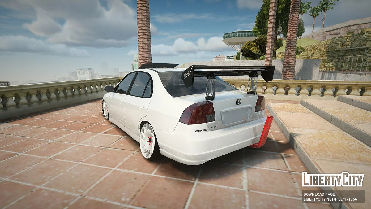 Honda Civic Vtec 2 Berkay Aksoy Tuning / GTA San Andreas