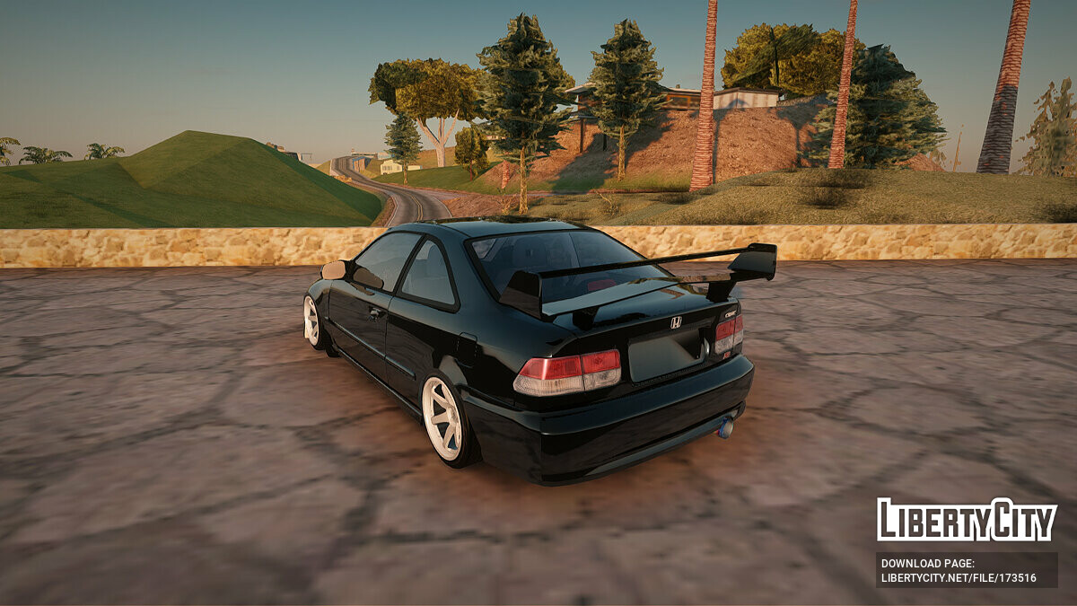 Скачать Honda Civic 1995 FnF для GTA San Andreas