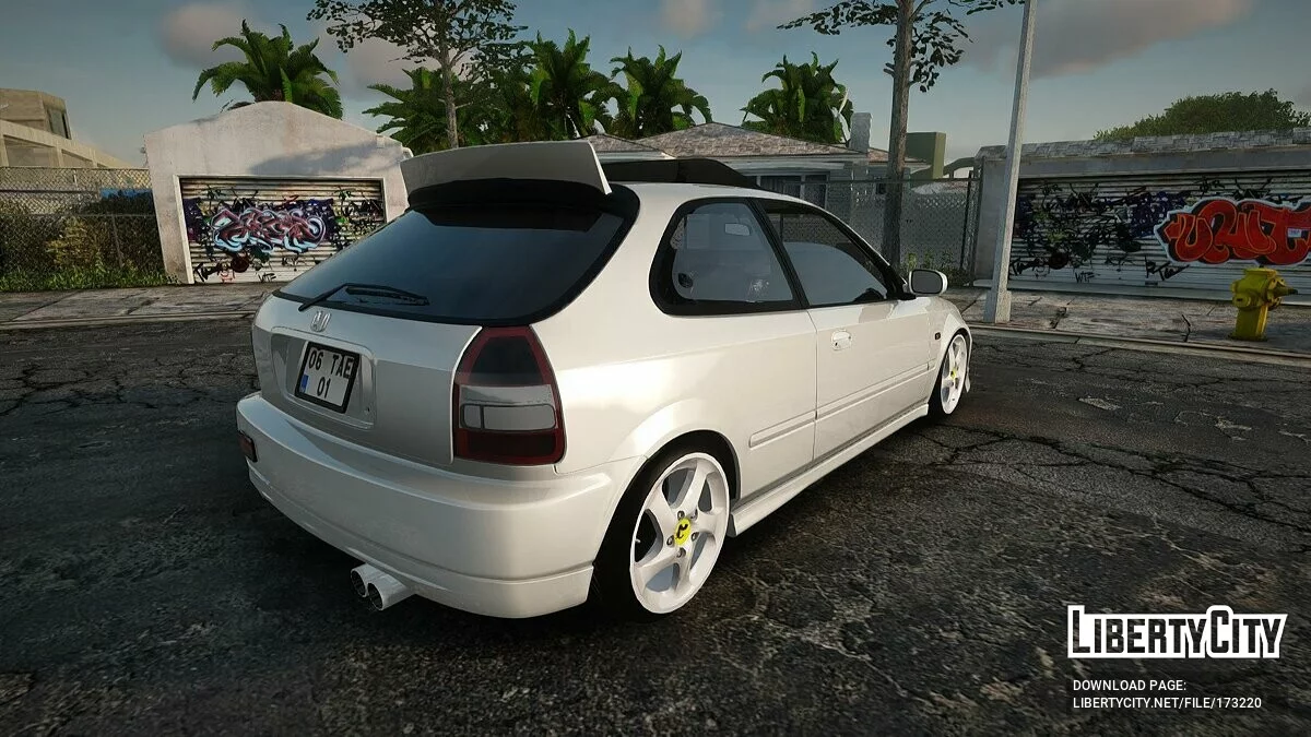 Honda Civic EK 06TAE01 / GTA San Andreas