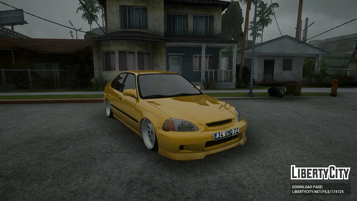 Honda Civic Vermidon / GTA San Andreas