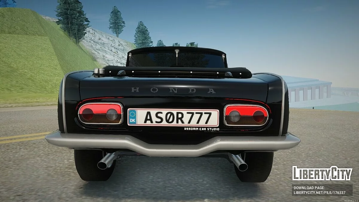1970 Honda S800 Cabriolet / GTA San Andreas