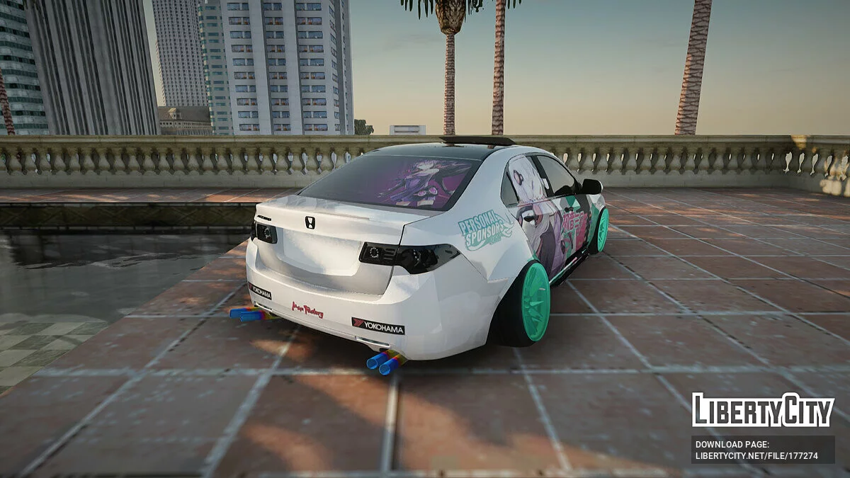 Honda Accord Yukari Itasha / GTA San Andreas