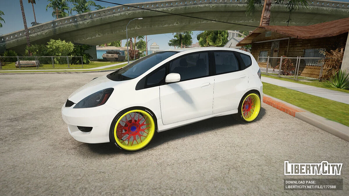 Honda Fit Sport 2009 / GTA San Andreas
