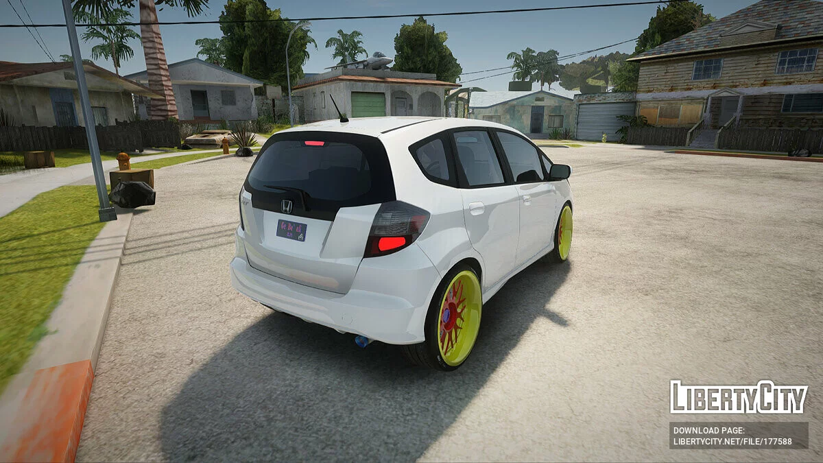 Honda Fit Sport 2009 / GTA San Andreas