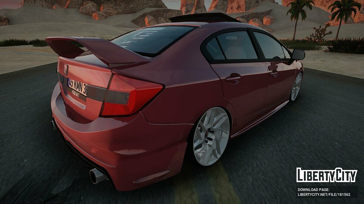 Honda Civic FB7 для GTA San Andreas - Картинка #2
