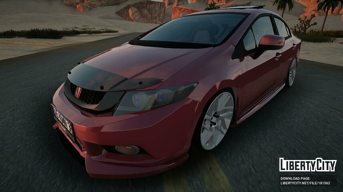 Honda Civic FB7 для GTA San Andreas - Картинка #1